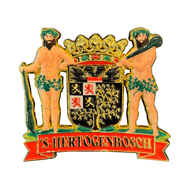 Hoofdbeeld Magneet zink Wapen van 's-Hertogenbosch
